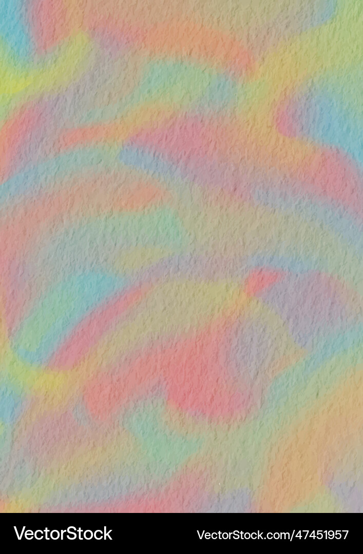 Pastel aurora rainbow background watercolor Pastel aurora rainbow background watercolor vector image