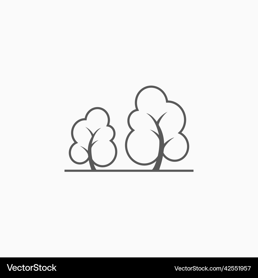 Tree icon Tree icon vector image