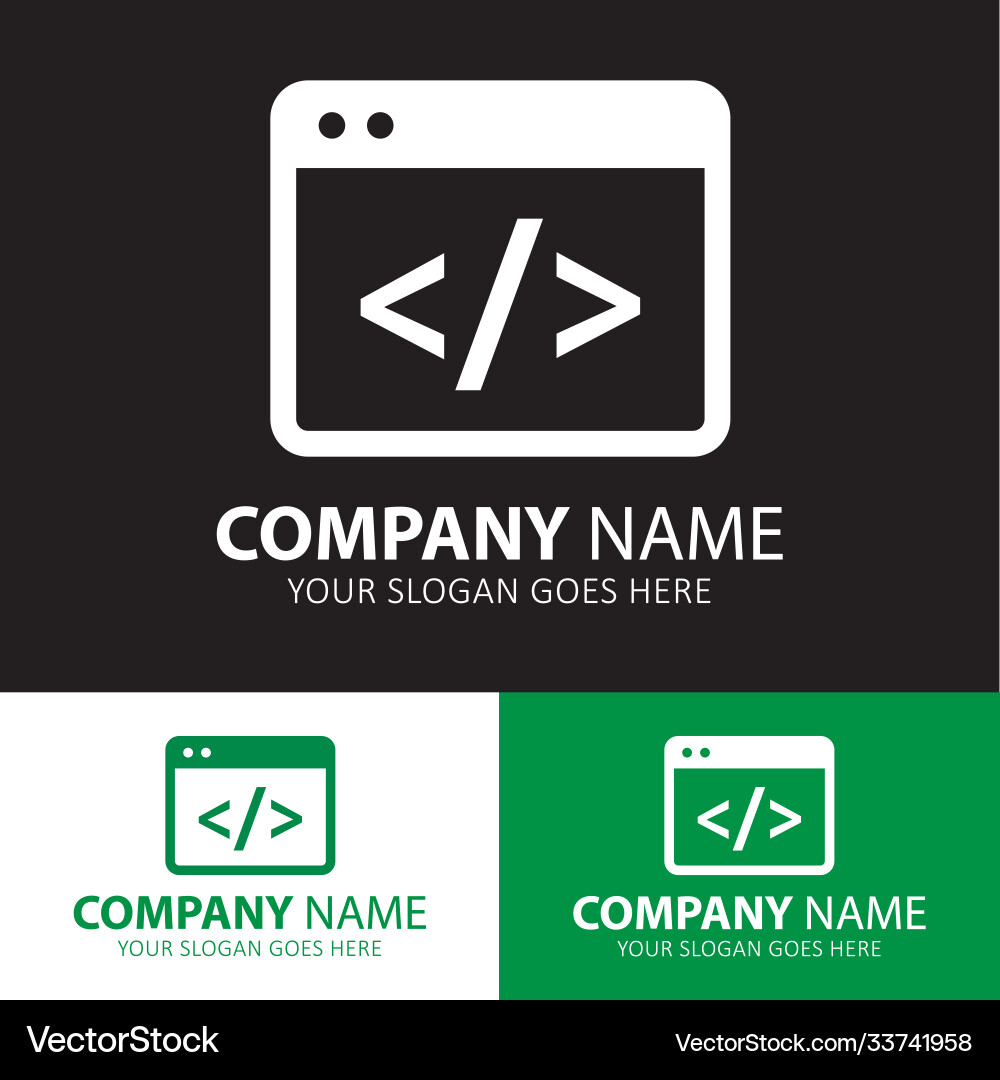 Coding icon vector image
