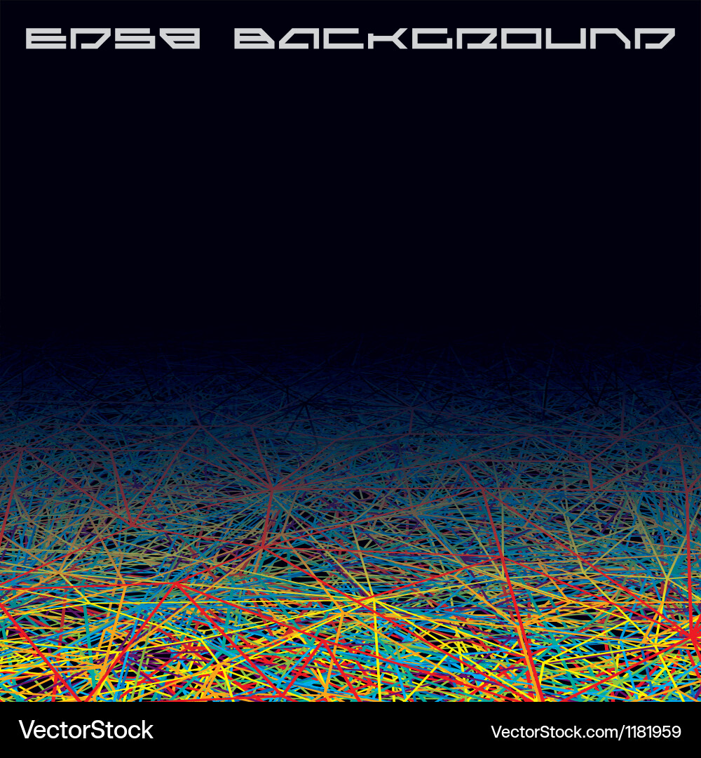 Abstract background with colorful line pattern vector image