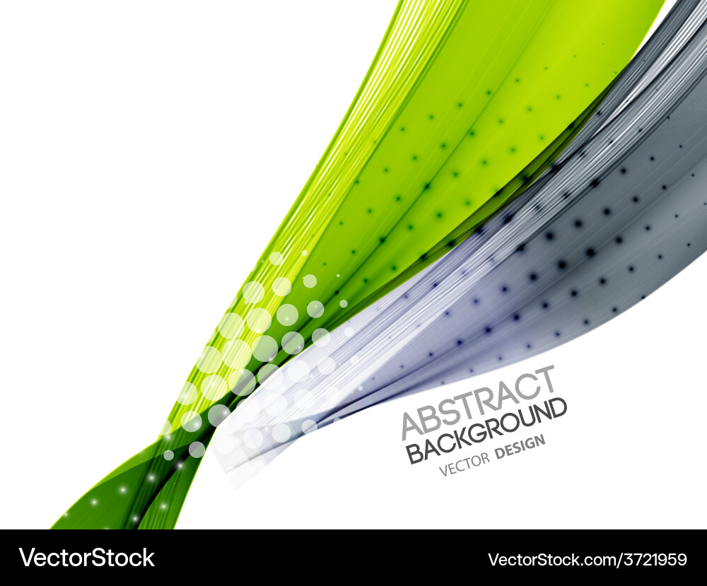 Abstract Color Line Background vector image