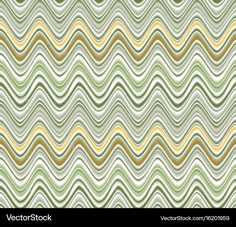 Abstract wave seamless pattern fabric zig zag vector image