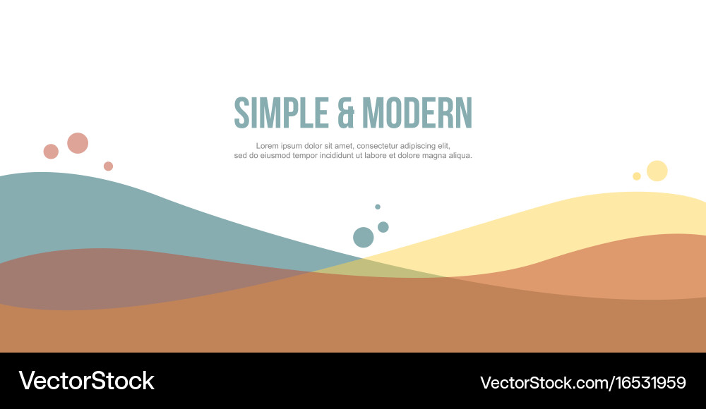 Header website design colorful collection vector image