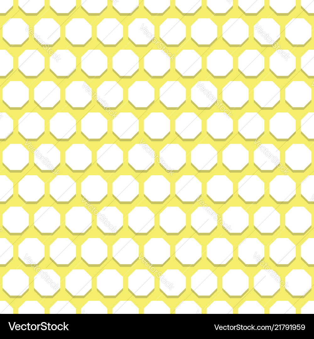 Seamless abstract pattern with octagons – Royalty-Free Vector | VectorStock