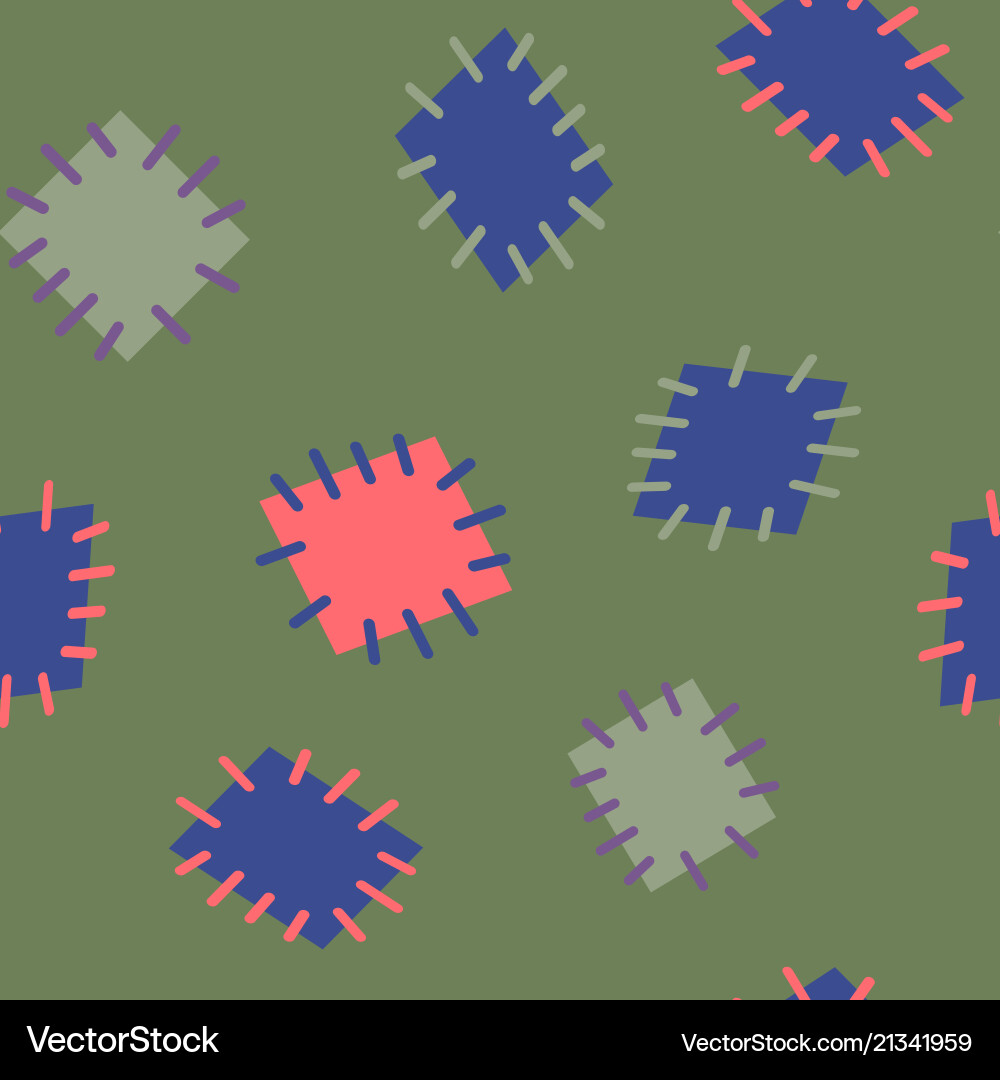 Seamless pattern in color patches Seamless pattern in color patches Vector Image