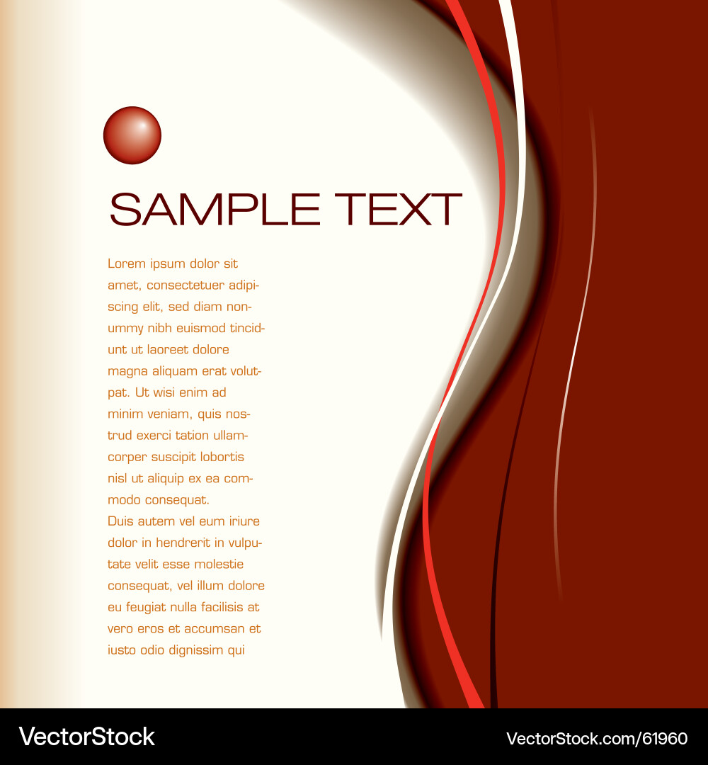 Abstract Wave Background vector image