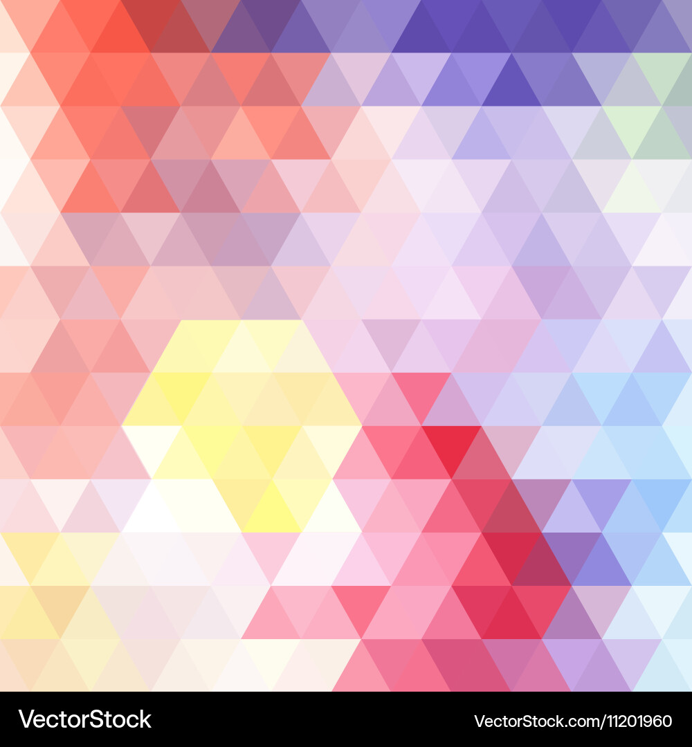 Bright abstract pattern polygons vector image
