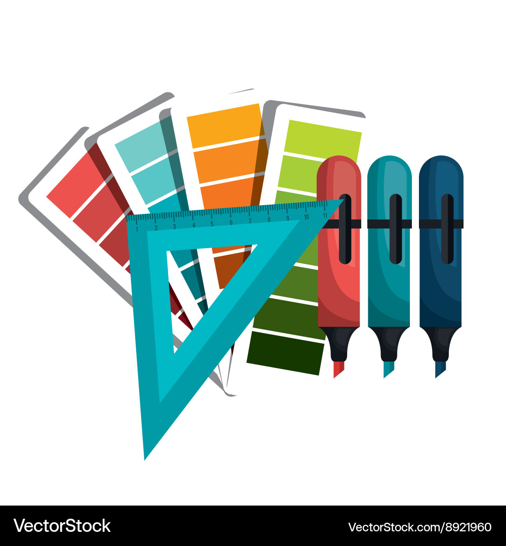 Instruments architecture design Vector Image