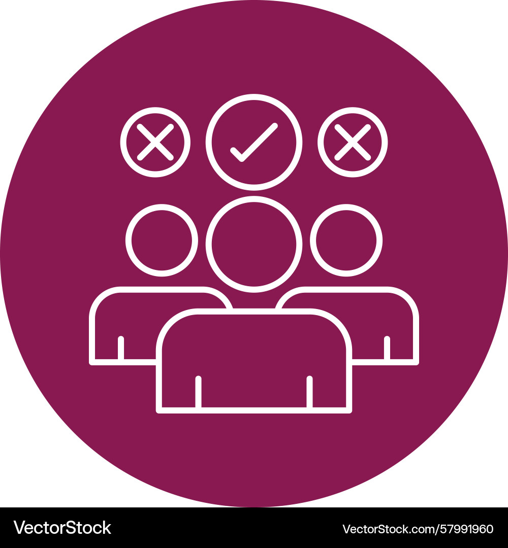 Selection line multi circle Vector Image