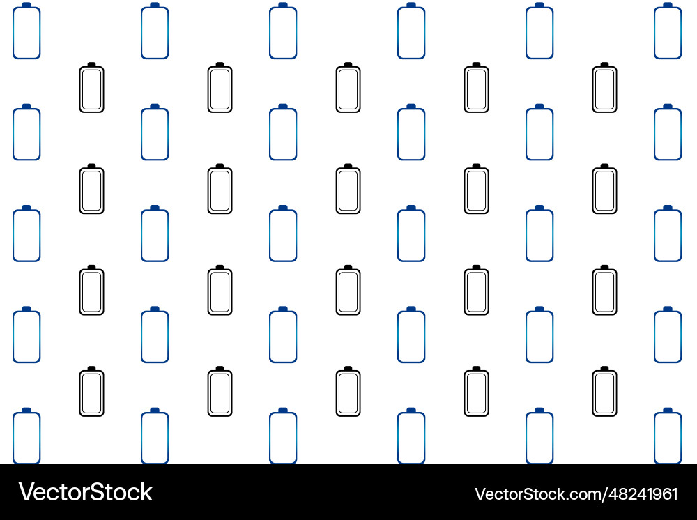 Abstract battery empty charge pattern background Abstract battery empty charge pattern background vector image