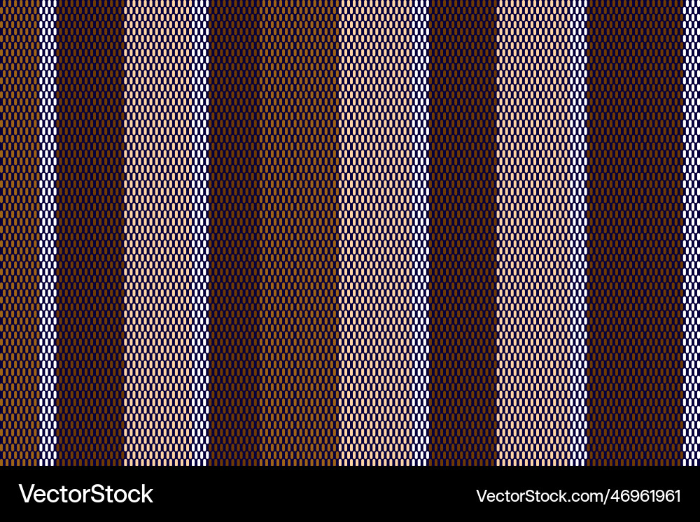 Fabric pattern with multicolored stripes Vector Image