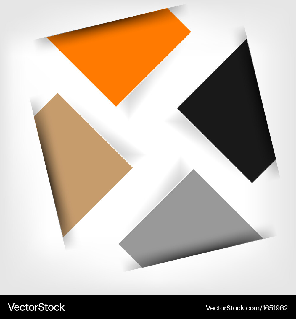 Background with abstract blank for text vector image