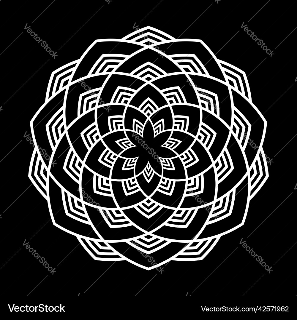 Circle pattern Vector Image