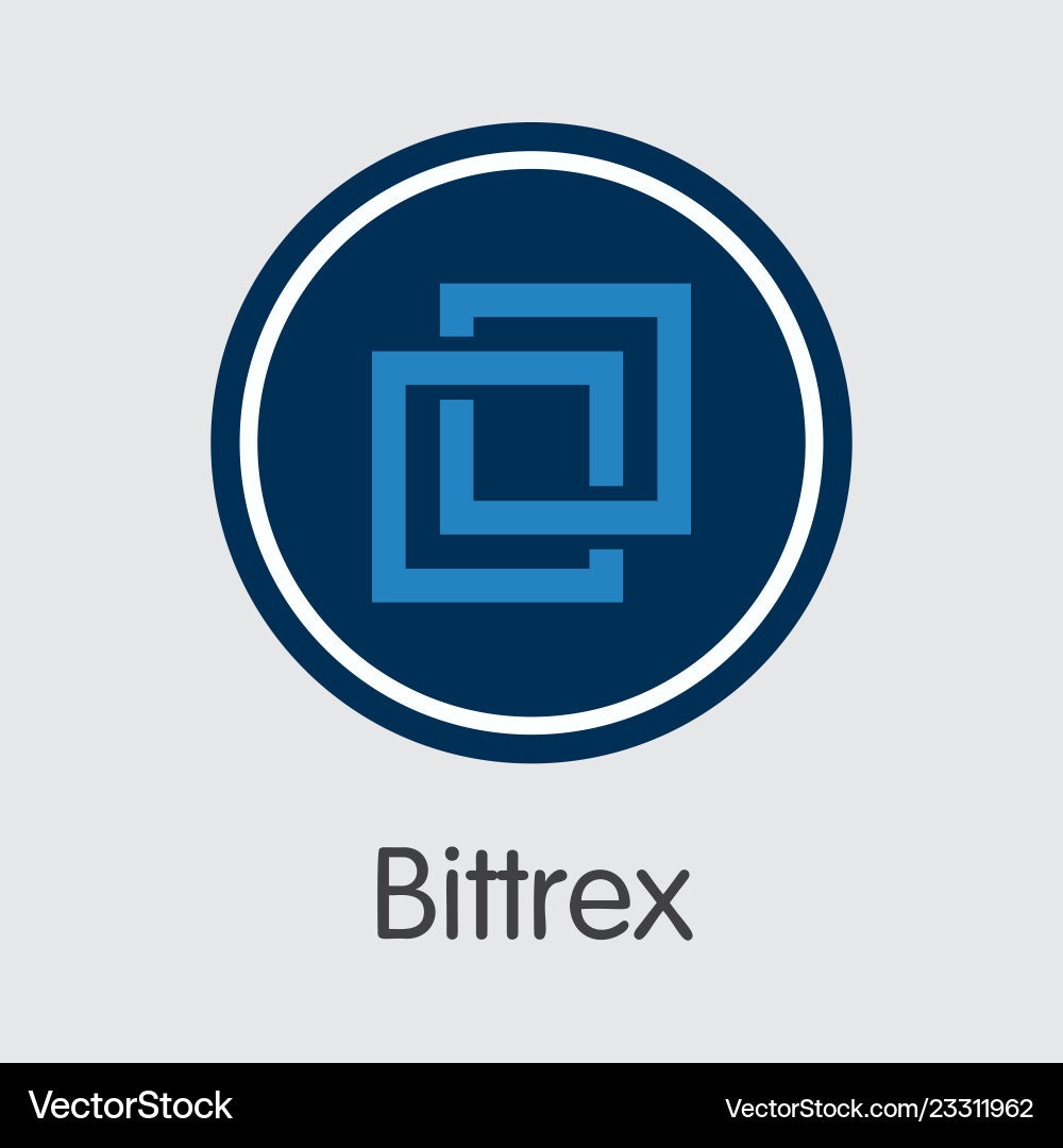 Exchange - bittrex the crypto coins – Royalty-Free Vector | VectorStock