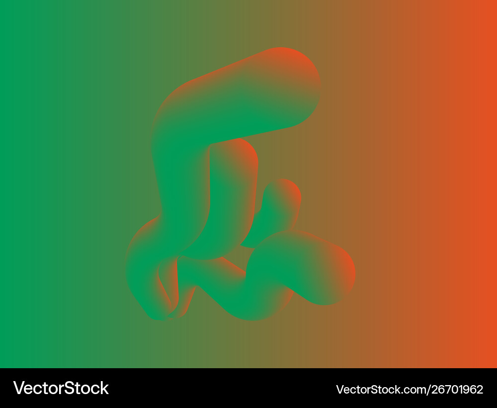 Gradient fluid background Gradient fluid background vector image
