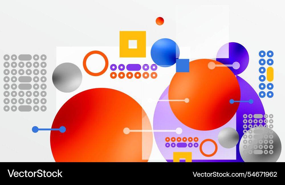 Minimalistic abstract design layered Vector Image