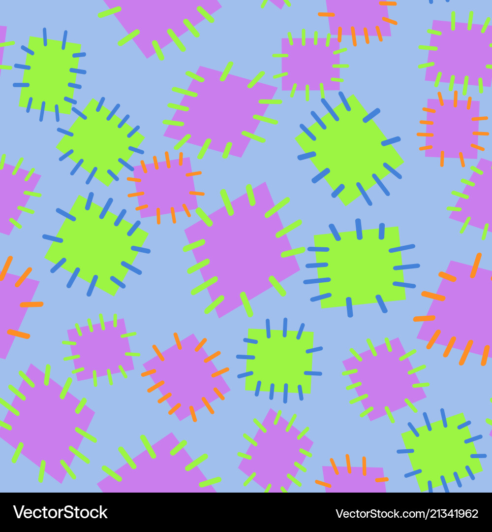 Seamless pattern in color patches Seamless pattern in color patches Vector Image