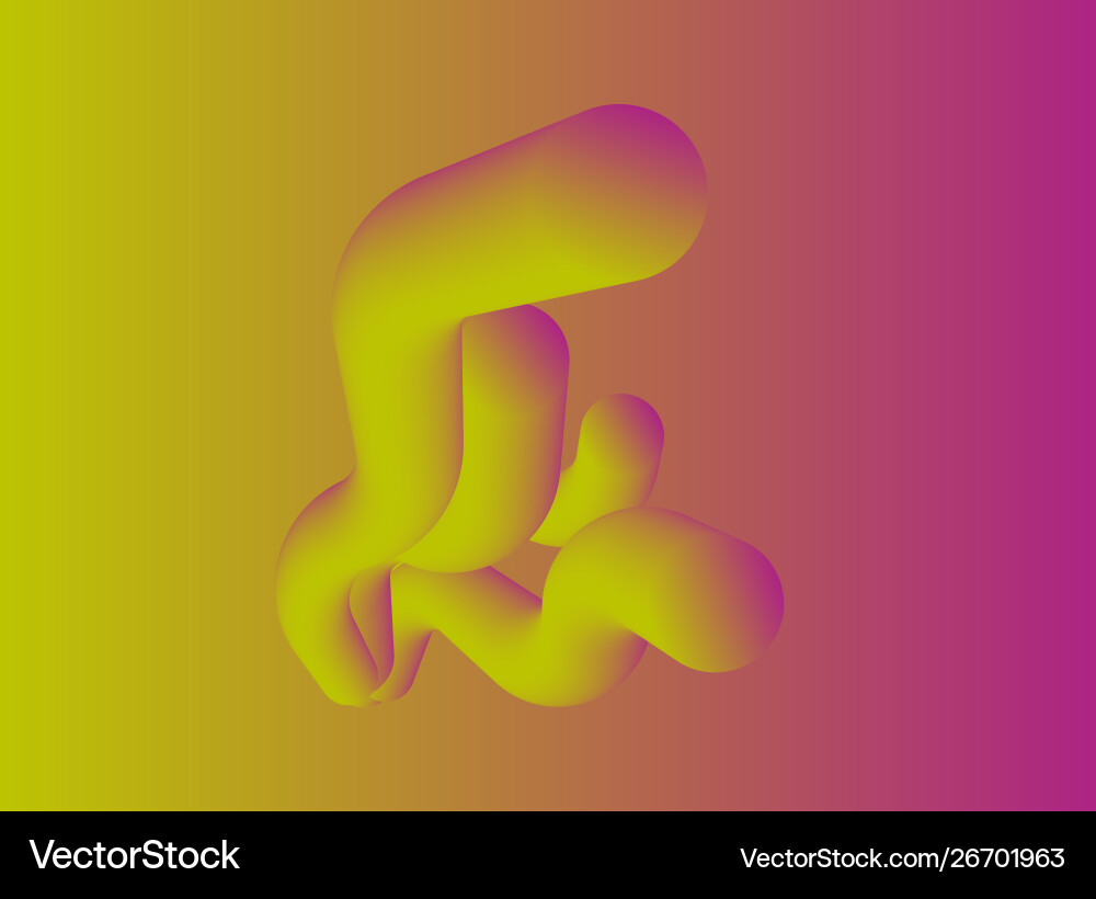 Gradient fluid background Gradient fluid background vector image