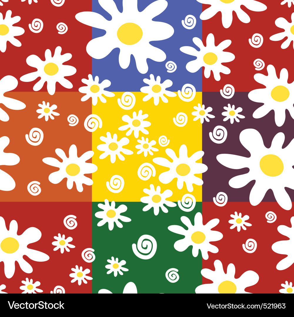 Seamless pattern vector image
