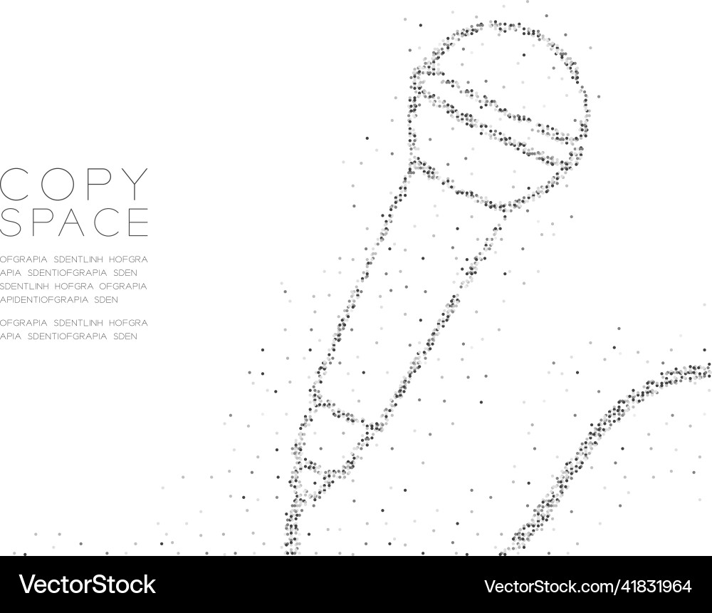 Abstract geometric circle dot pixel pattern retro Abstract geometric circle dot pixel pattern retro vector image