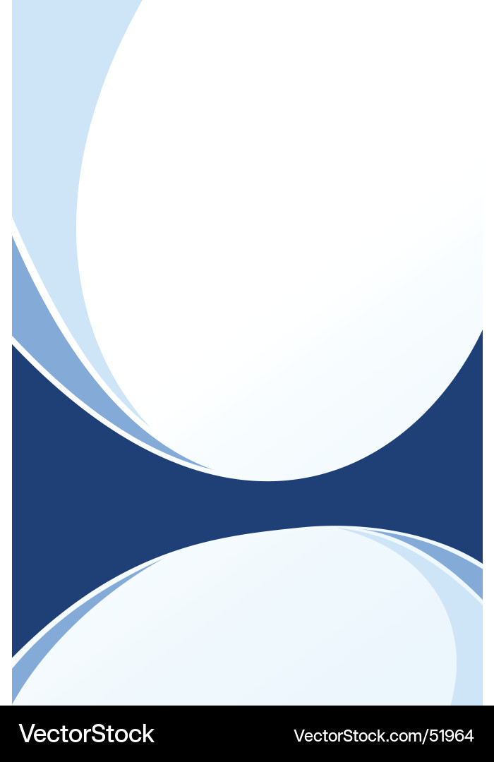 Blue Gradient Background Vector Image