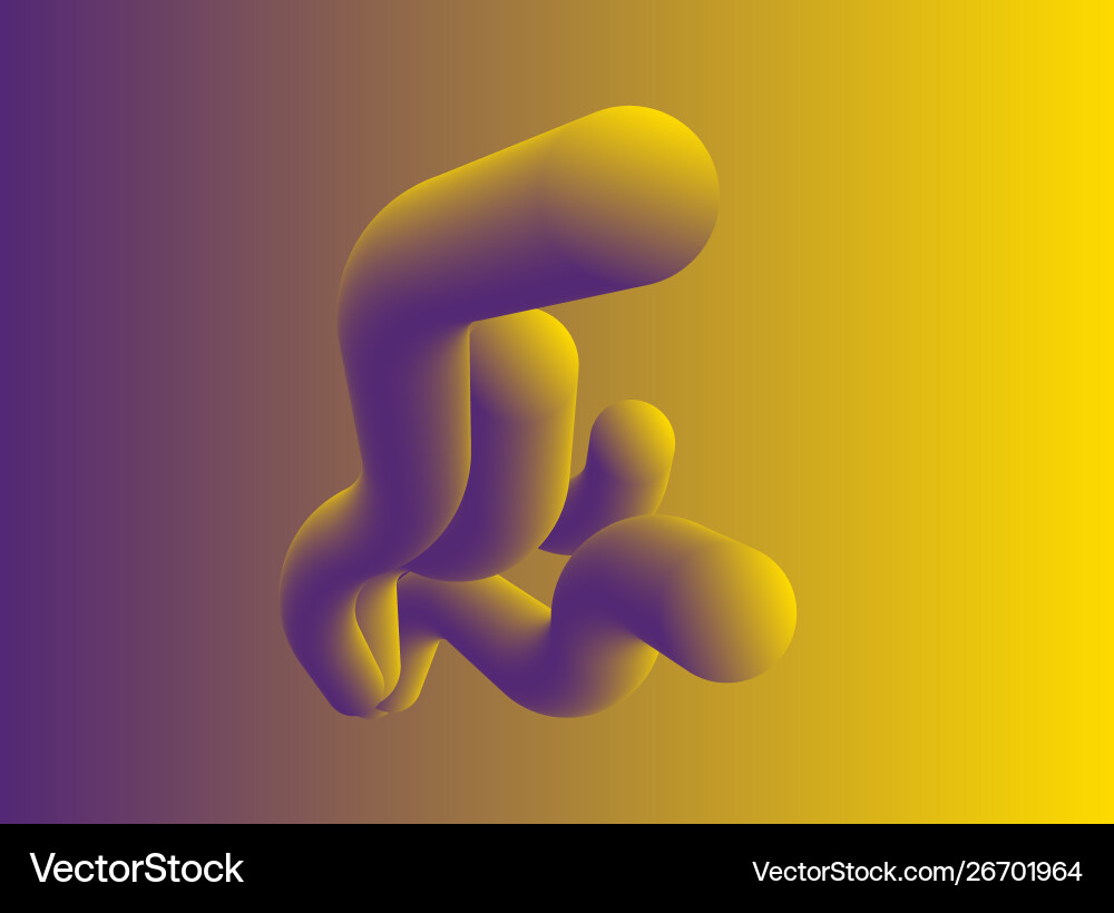 Gradient fluid background Gradient fluid background vector image