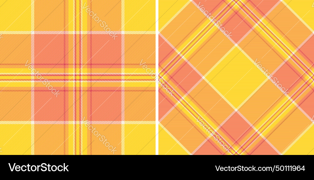 Seamless textile background of check texture Seamless textile background of check texture vector image