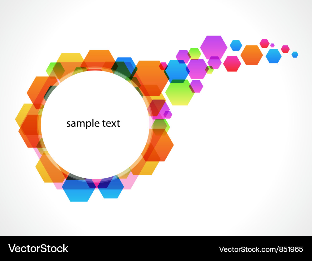 Abstract colorful background Vector Image
