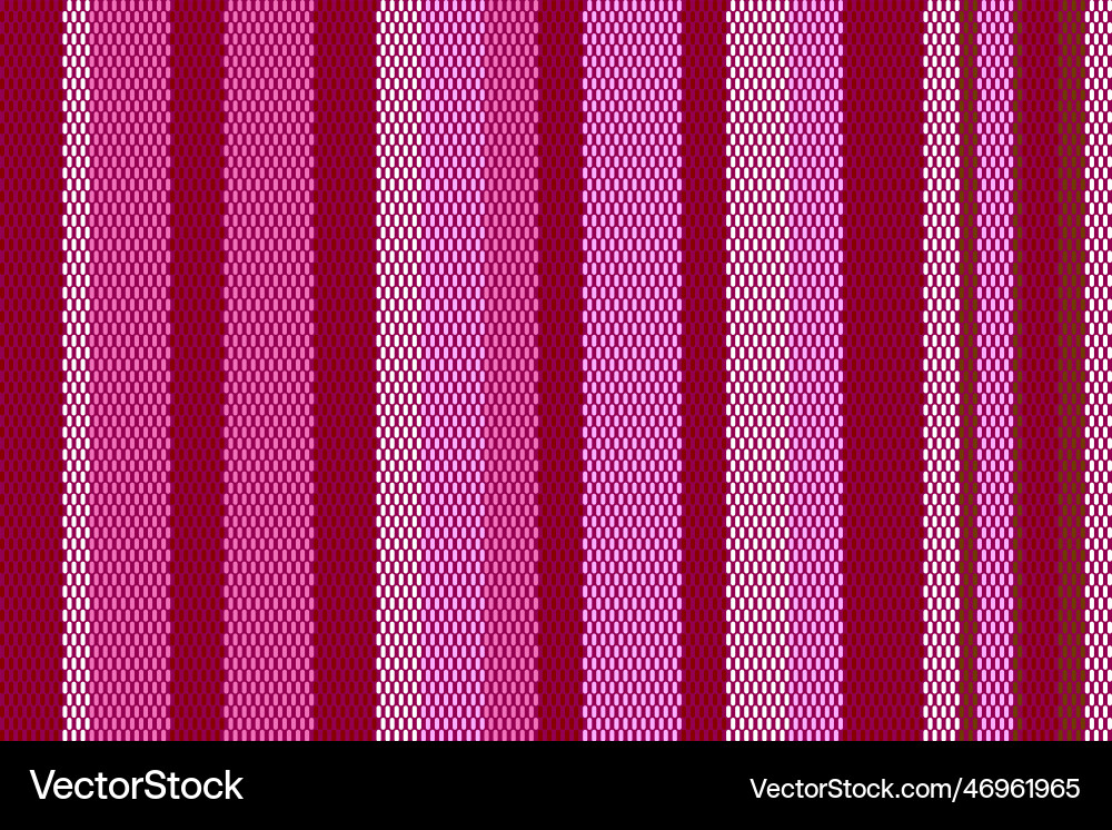 Fabric pattern with multicolored stripes Vector Image