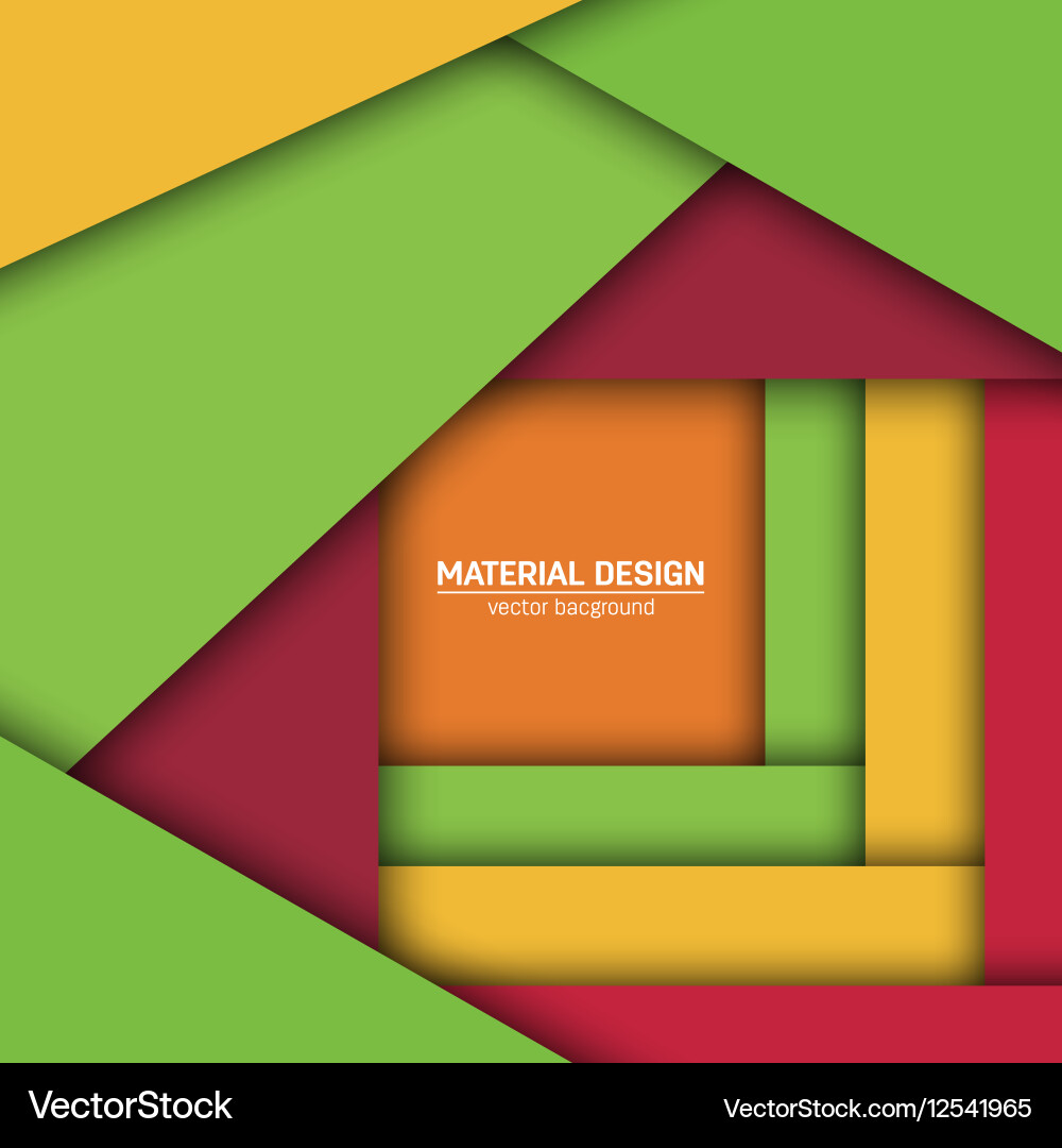 Material design background abstract vector image