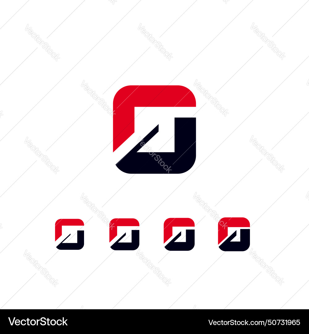 Technical future font digital cyber alphabet set Vector Image