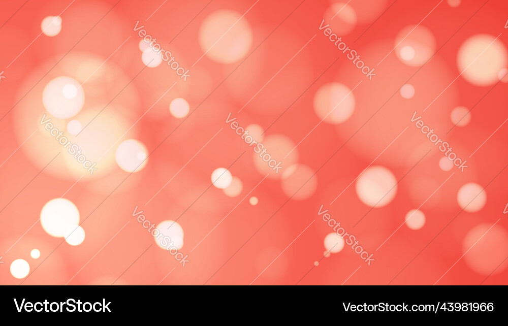Abstract bokeh light background Vector Image