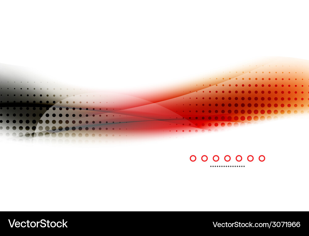 Abstract Shiny Wave Background vector image