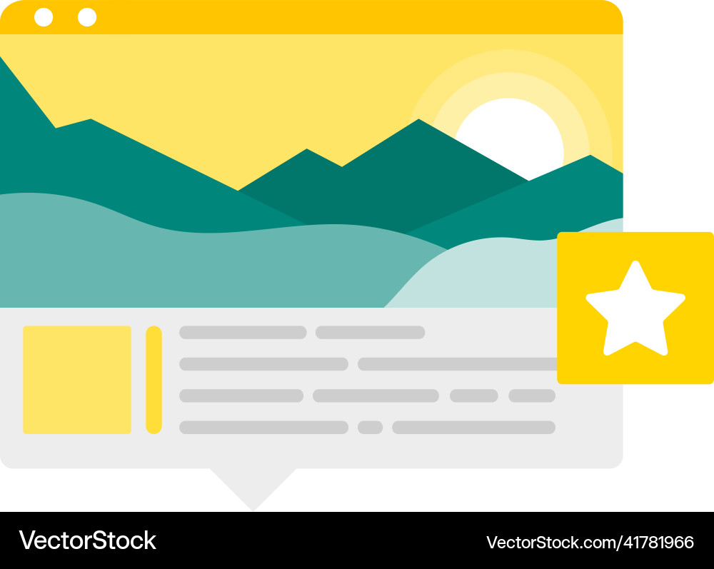 Application for memory storage photo retouch edit Vector Image