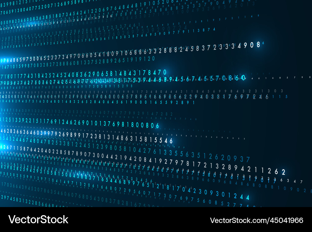 Big data transfer concepts in internet Big data transfer concepts in internet vector image