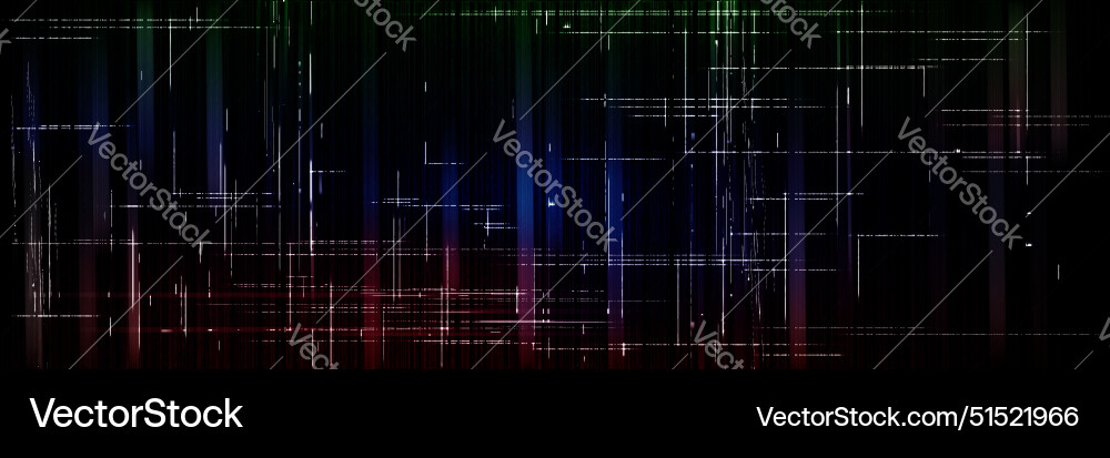 Computer screen glitch effect Vector Image