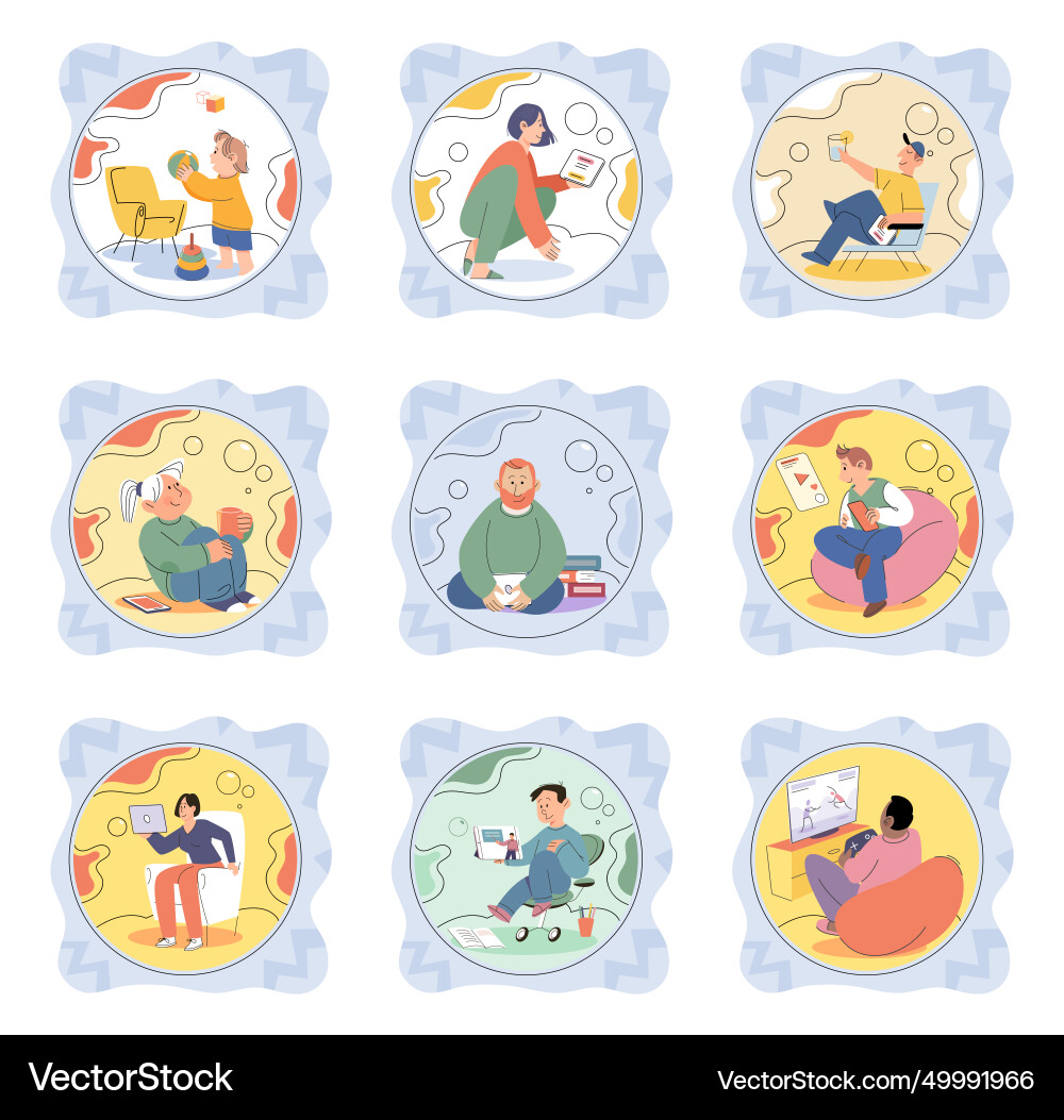 Introvert introverted individuals thrive Introvert introverted individuals thrive vector image
