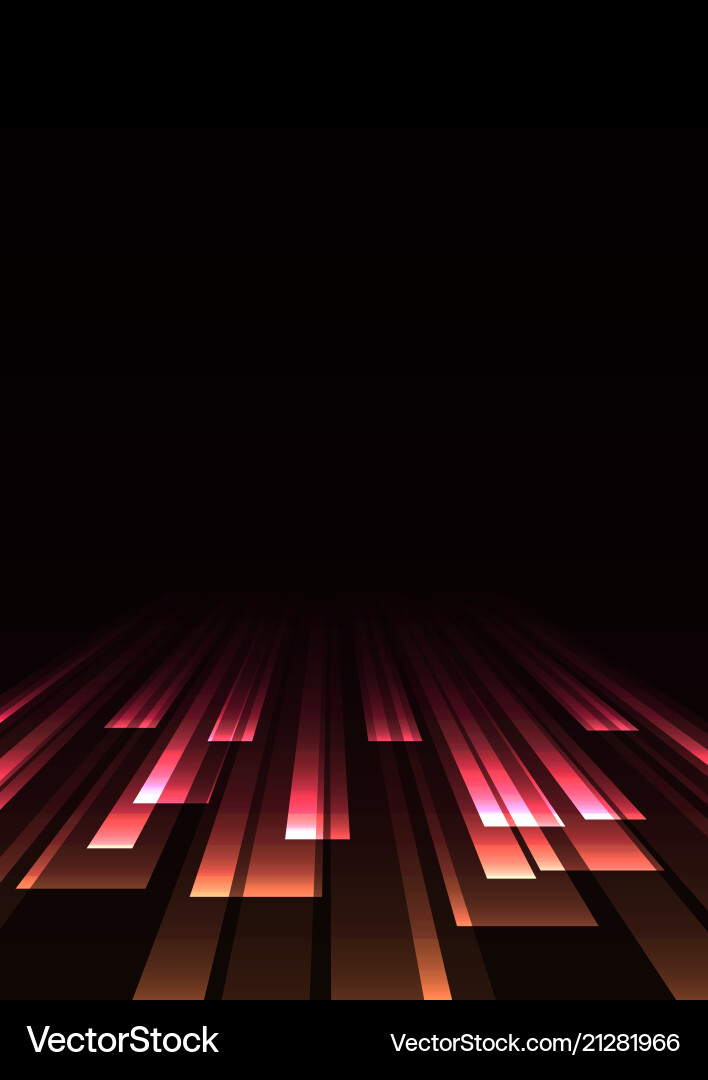 Red overlap stripe rush in dark background Red overlap stripe rush in dark background vector image