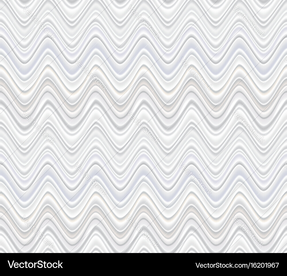 Abstract wave seamless pattern fabric zig zag Vector Image