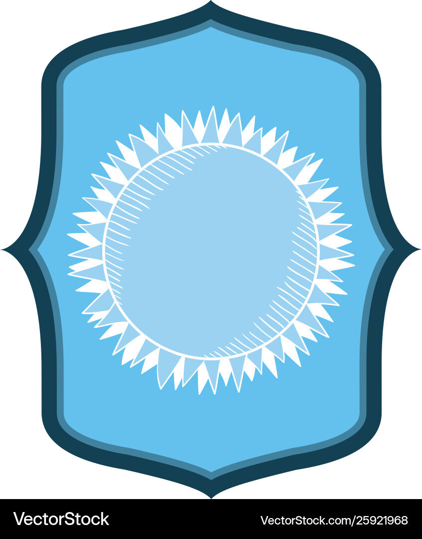 Frame with planet solar system Frame with planet solar system Vector Image