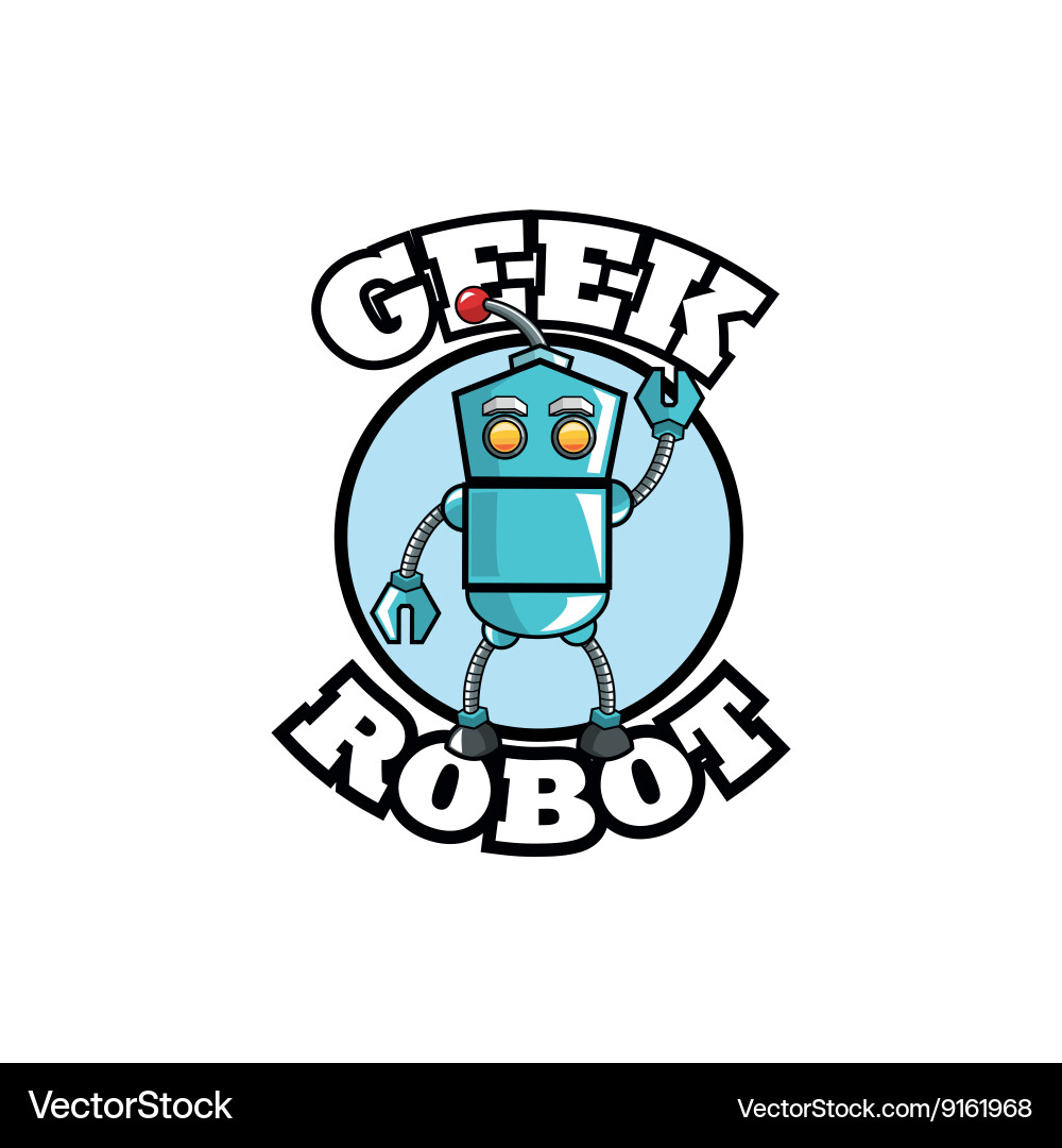 Geek design identity concept Vector Image