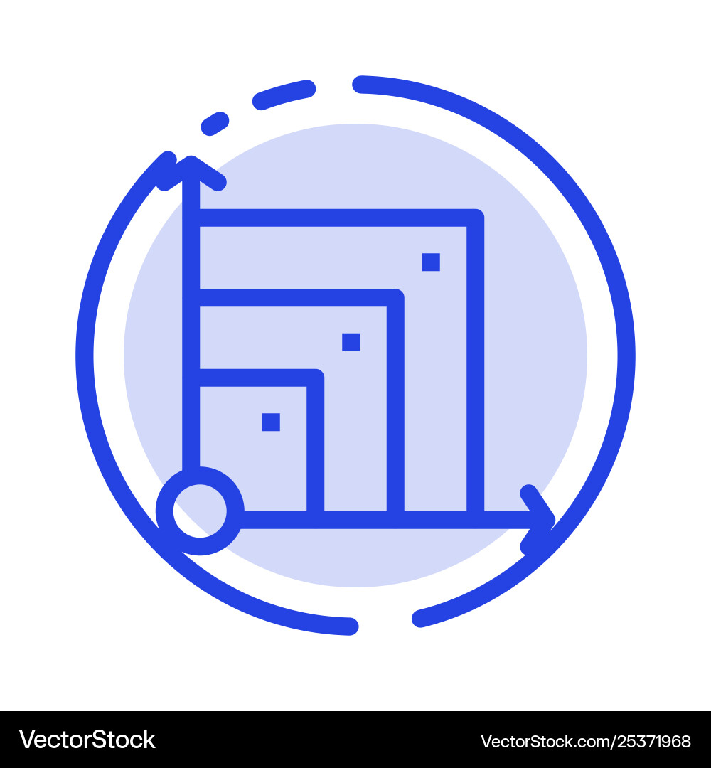 Scalable system science blue Scalable system science blue vector image