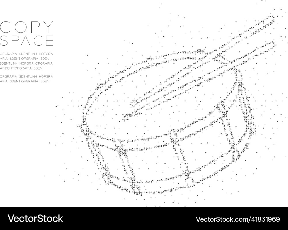 Abstract geometric circle dot pixel pattern snare Abstract geometric circle dot pixel pattern snare vector image
