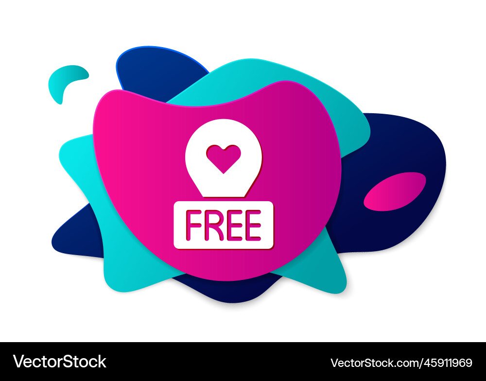 Color map pointer with heart icon isolated Color map pointer with heart icon isolated vector image