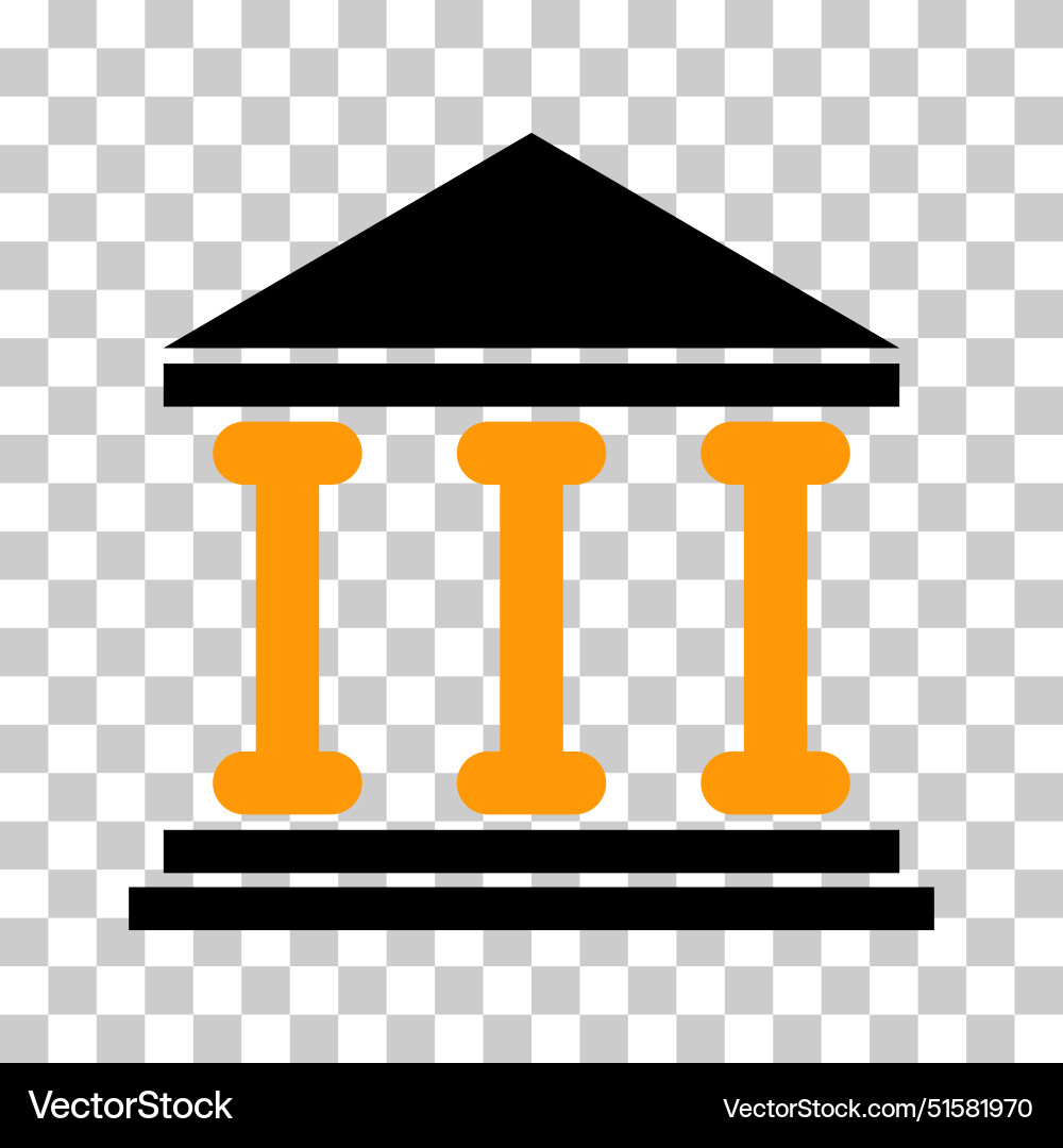 Building university architecture icon museum Building university architecture icon museum vector image