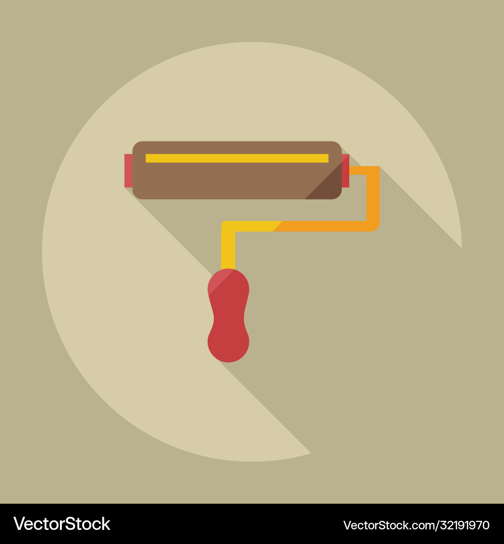 Flaches modernes Design mit Schattensymbolen Rolle Flaches modernes Design mit Schattensymbolen Rolle vektorbild