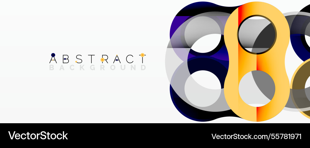 Abstract geometric pattern with interlocking Abstract geometric pattern with interlocking Vector Image