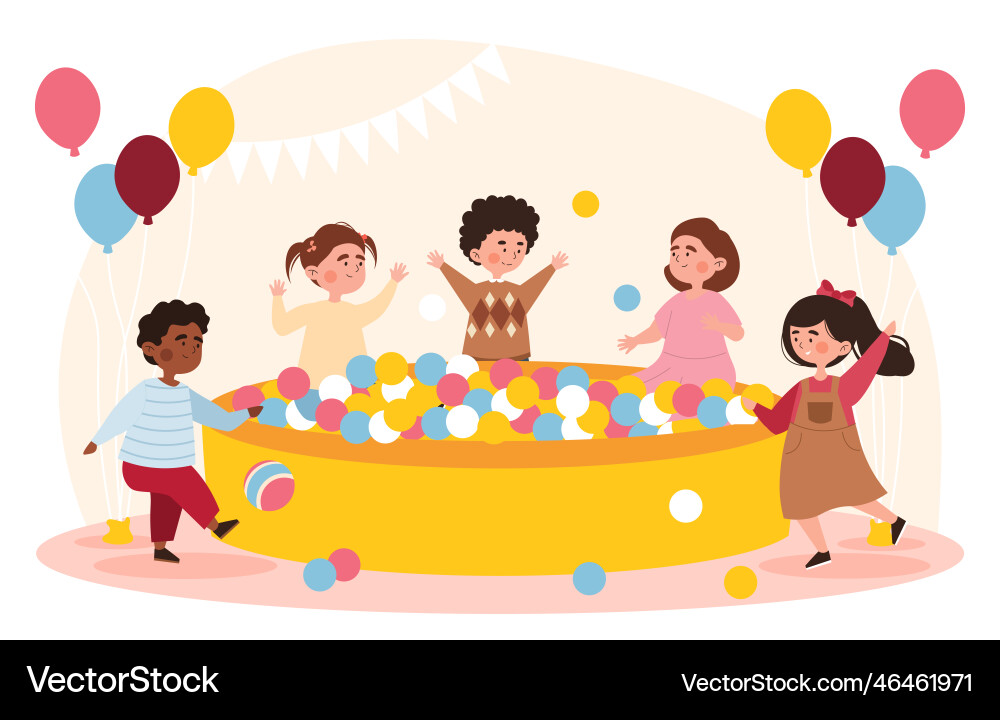 Balls in pool Balls in pool Vector Image
