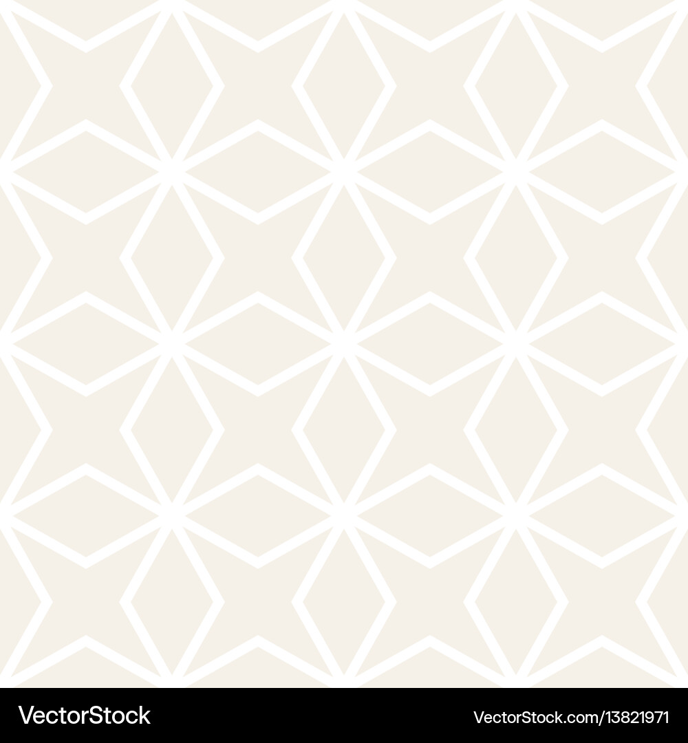 Geometric Lattice Pattern vector image