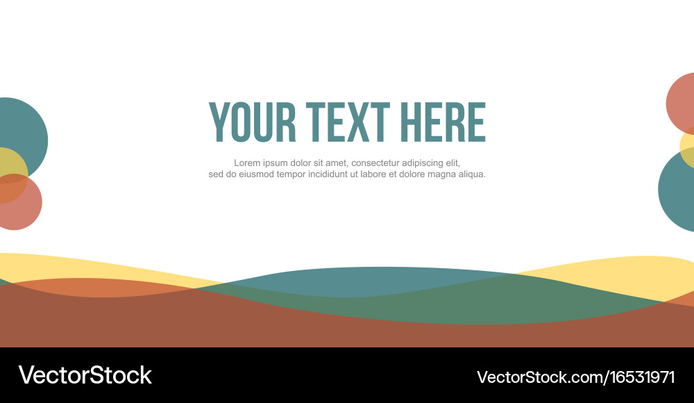 Header website elegant design collection Vector Image